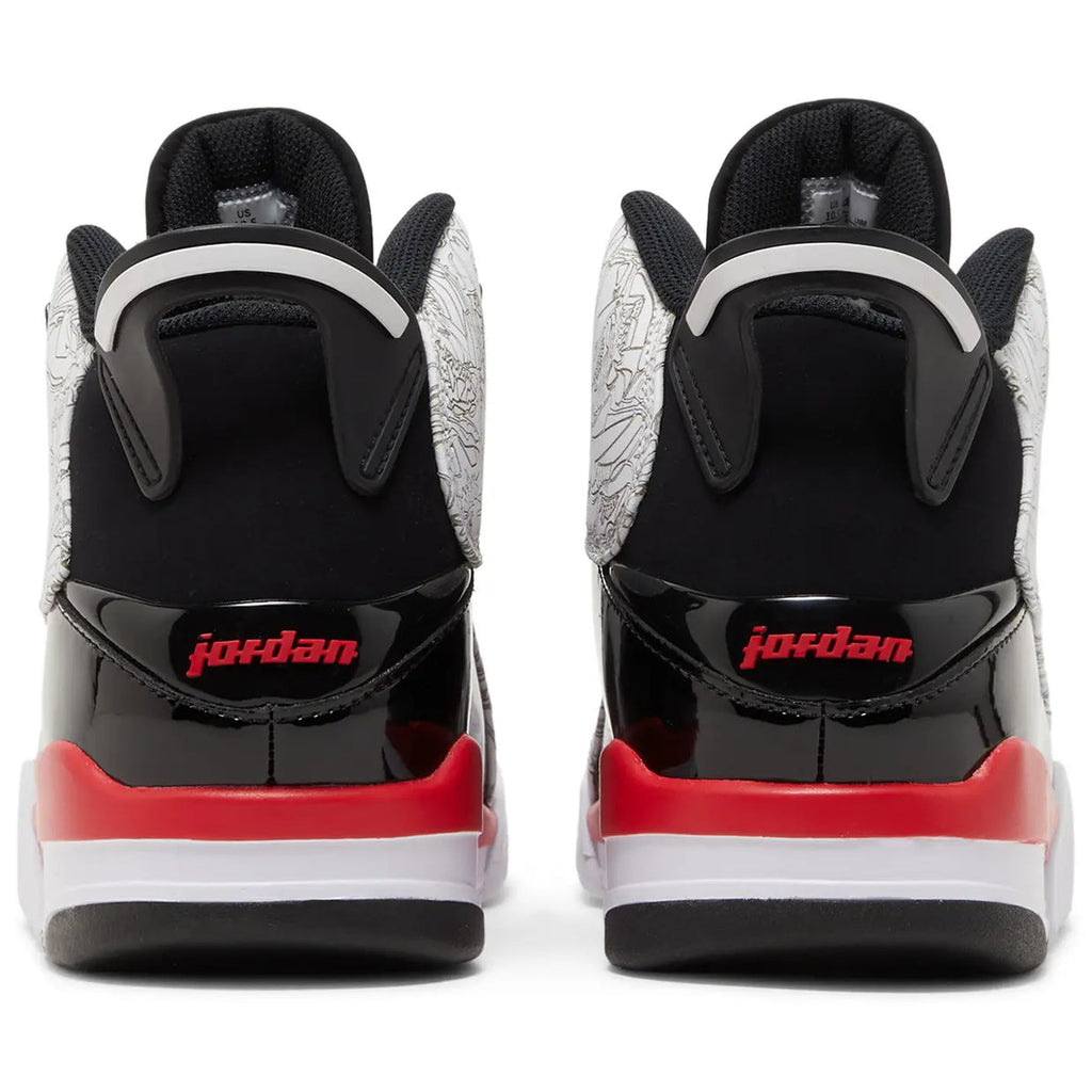 Air Jordan Dub Zero Fire Red Cement