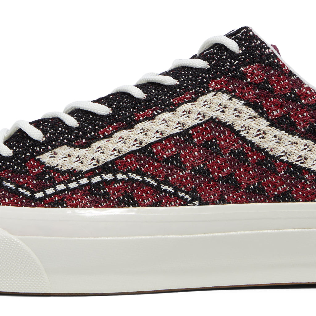 Vans LX Old Skool 36 (Geo check bordeaux red)