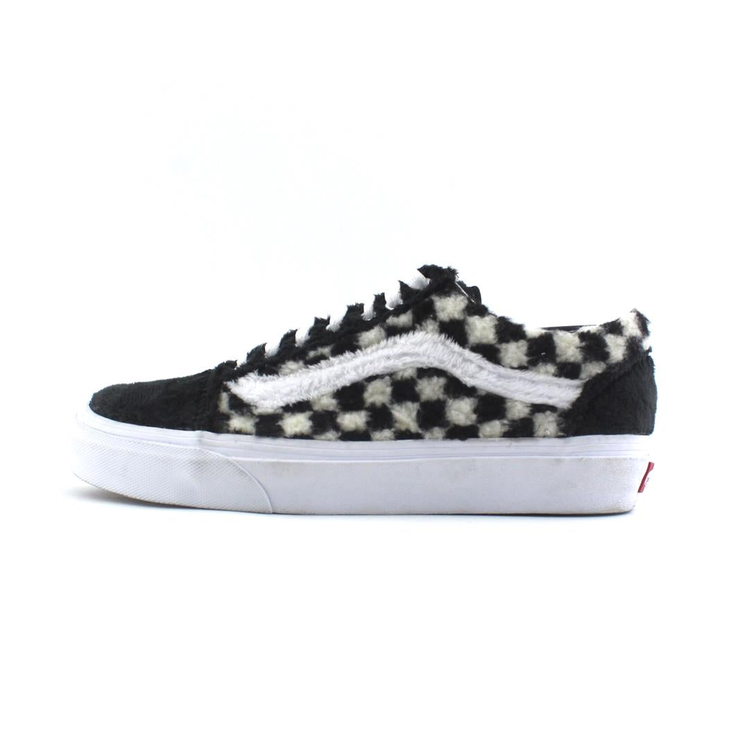 VANS SHERPA FAUX FUR CHECKERBOARD