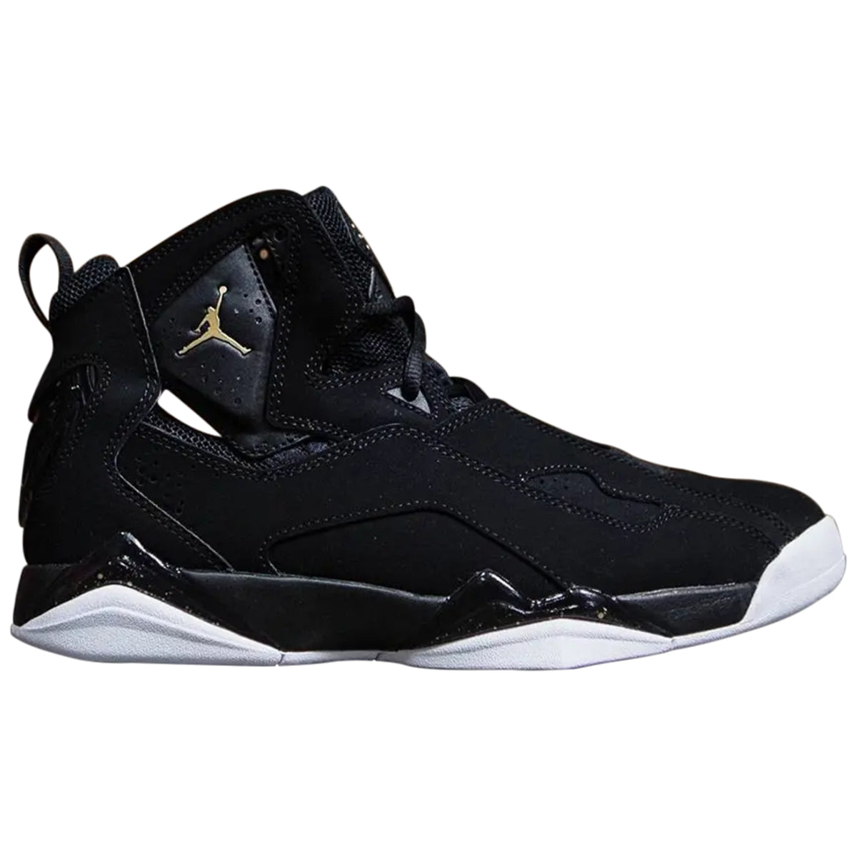 Jordan True Flight Nike Black Metallic Gold