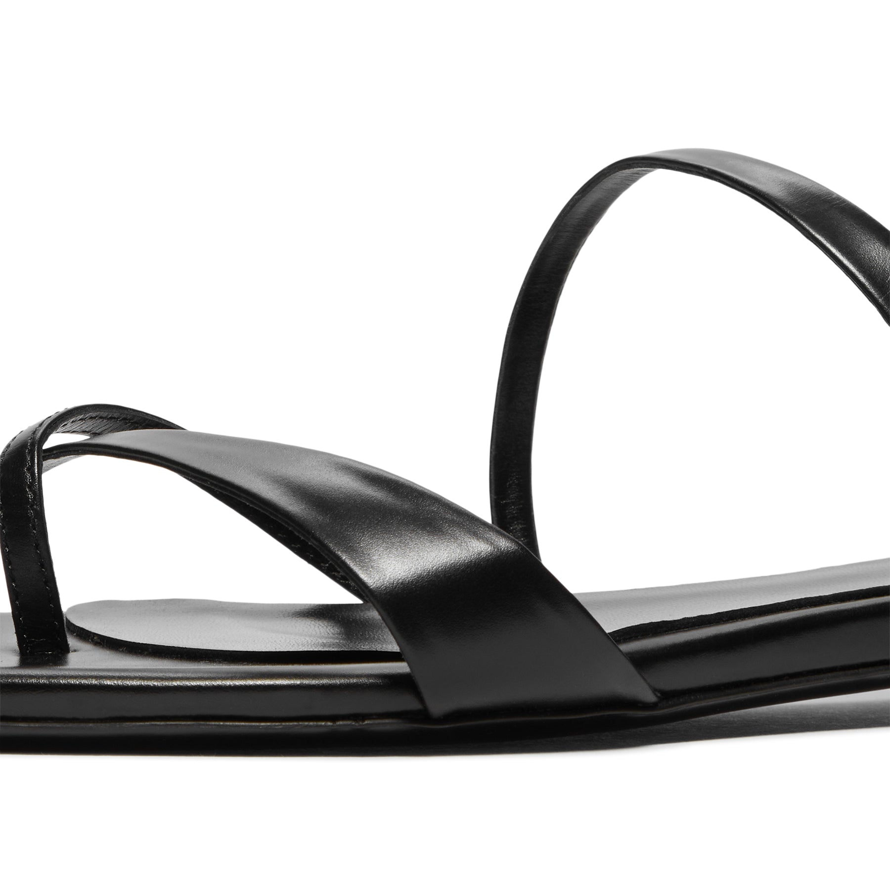 Jude Heath Sandal (Black Leather)