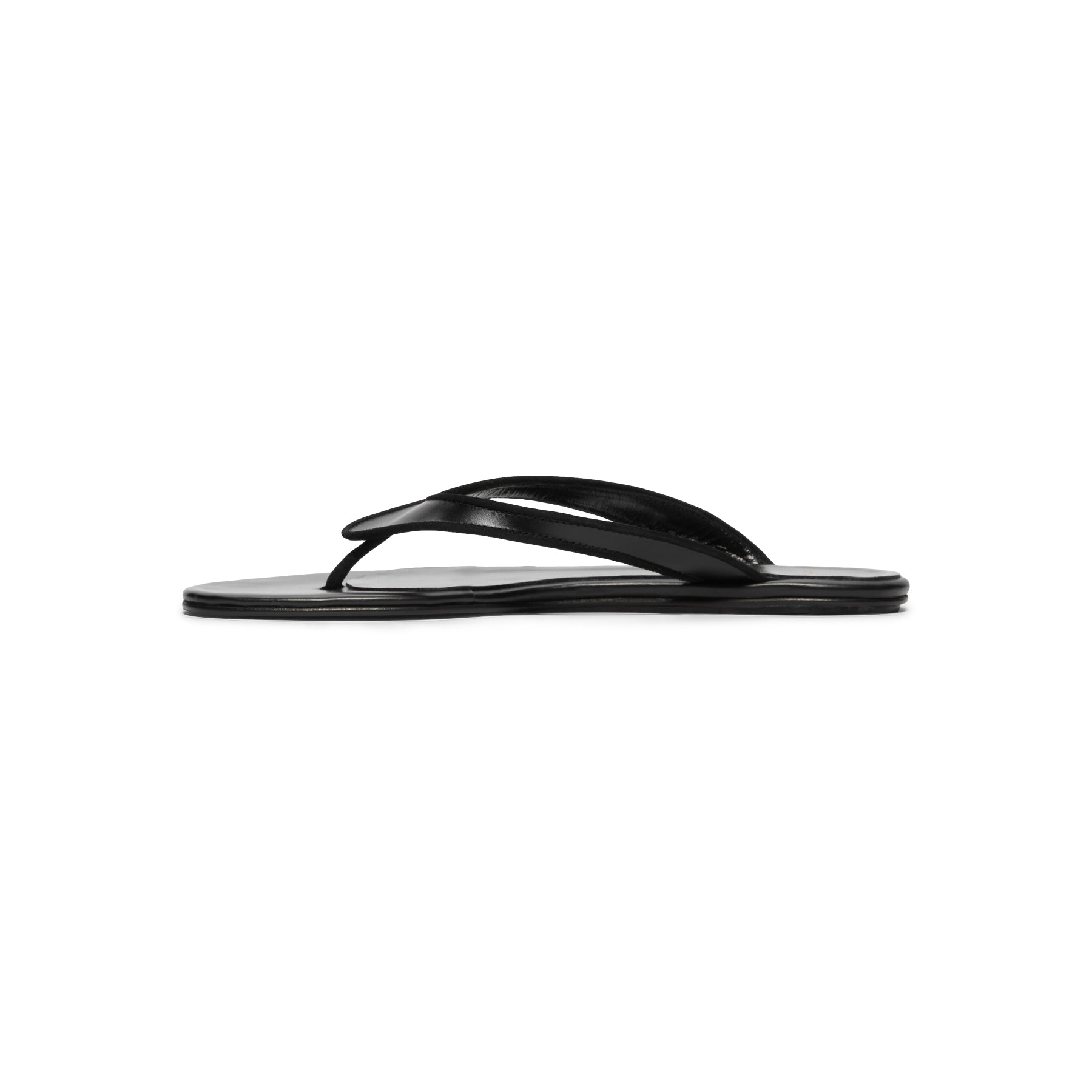 Jude Rue Sandal (Black Leather/Suede)