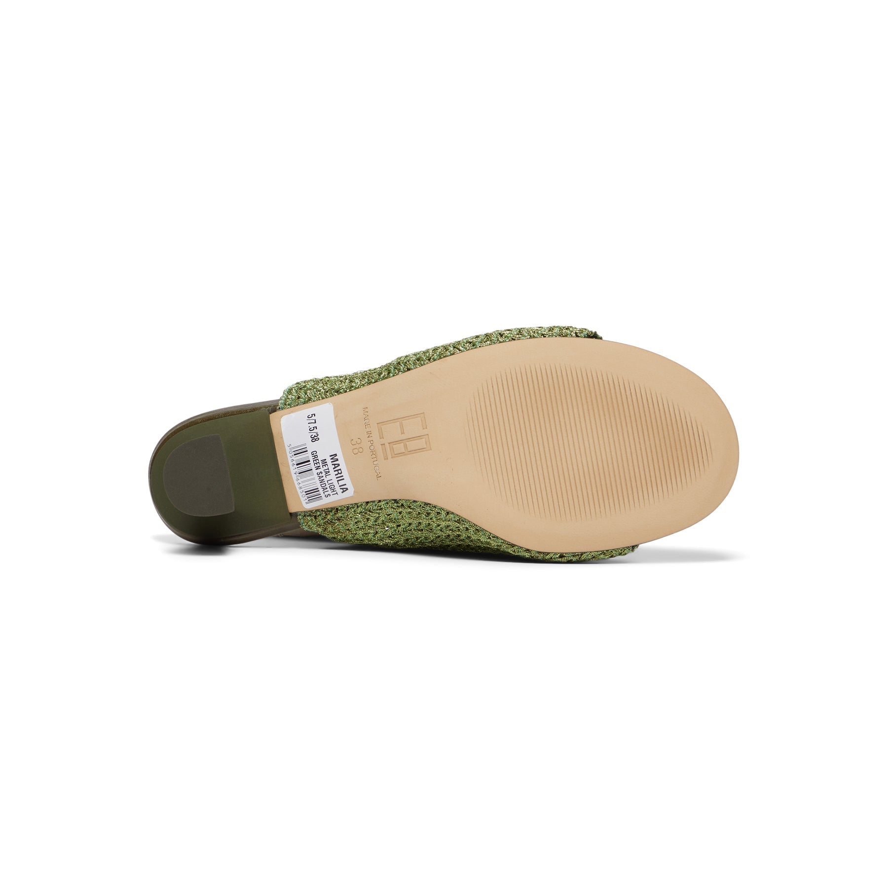 Miista Marilia Metal Sandals (Green)