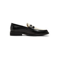 DUKE + DEXTER Wilde Penny Loafer (Black/White)