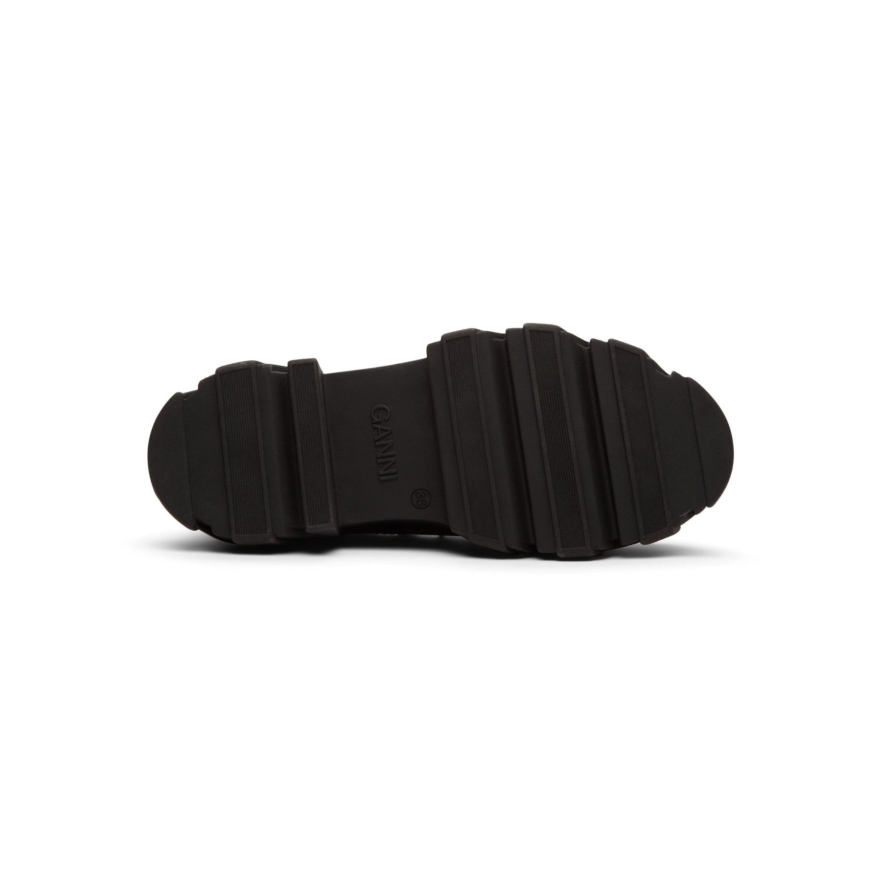 GANNI Cleated Derbies Vintage (Ebony)