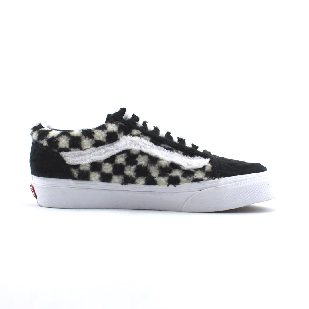 VANS SHERPA FAUX FUR CHECKERBOARD