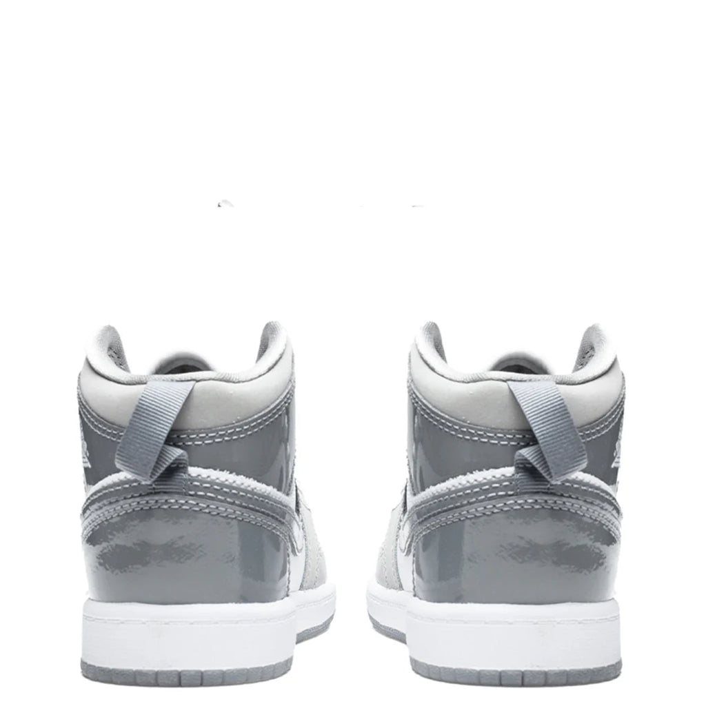 Jordan 1 Mid SE White Medium Grey Cool Grey (PS)