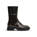 Miista Dahlia Ankle Boots (Dark Brown)