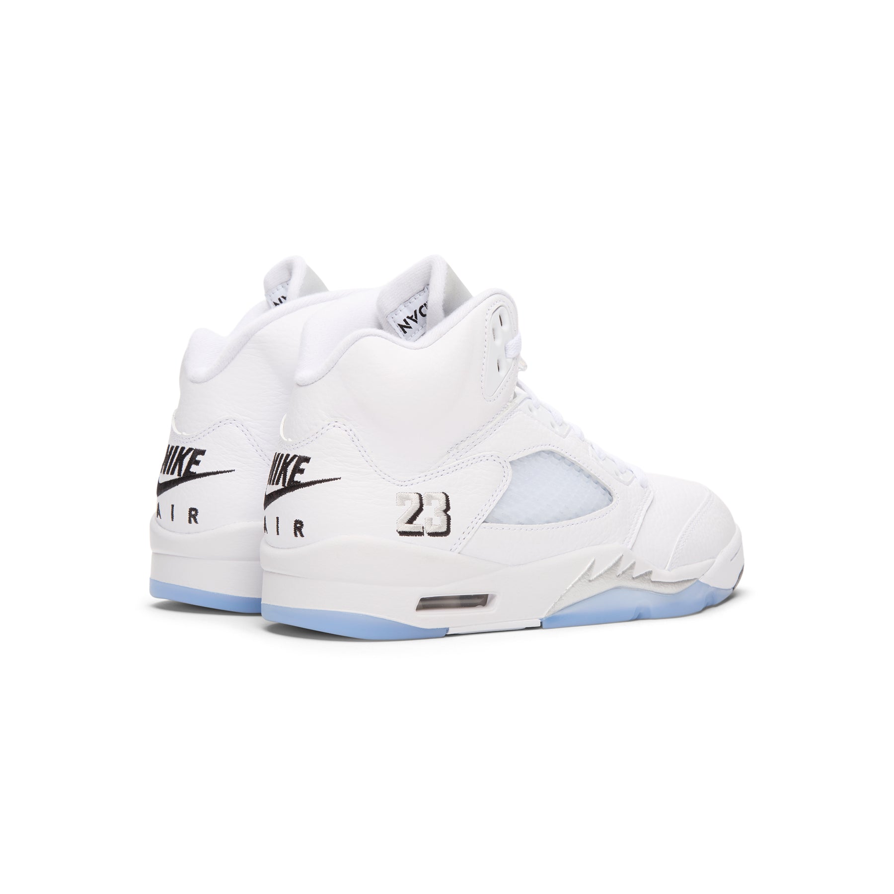 Jordan Air Jordan 5 Retro "White Metallic" (White/Black-Metallic Silver)
