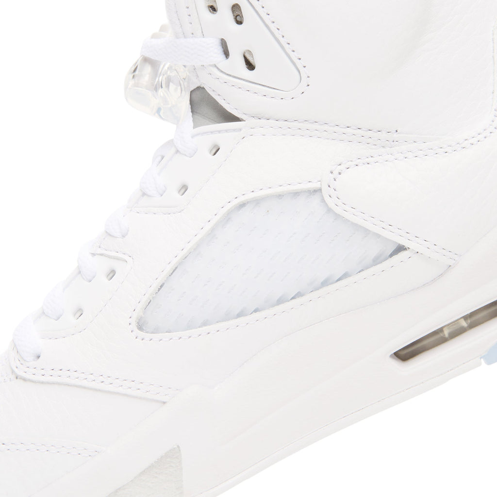 Jordan Air Jordan 5 Retro "White Metallic" (White/Black-Metallic Silver)