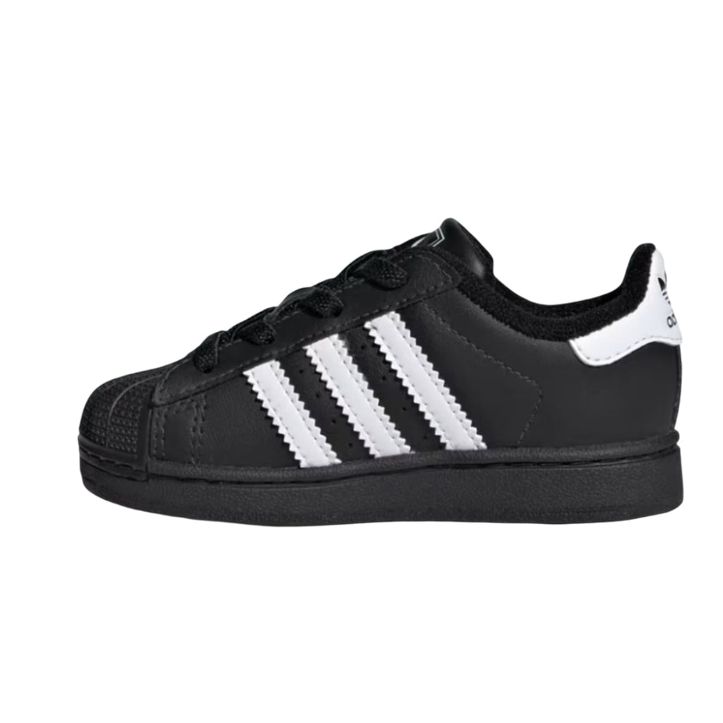 adidas Superstar II Elastic Lace Core Black Cloud White (TD)