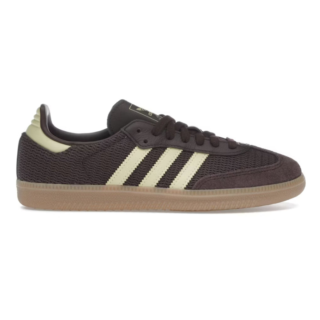 adidas Samba OG Shadow Brown Powder Yellow (W)