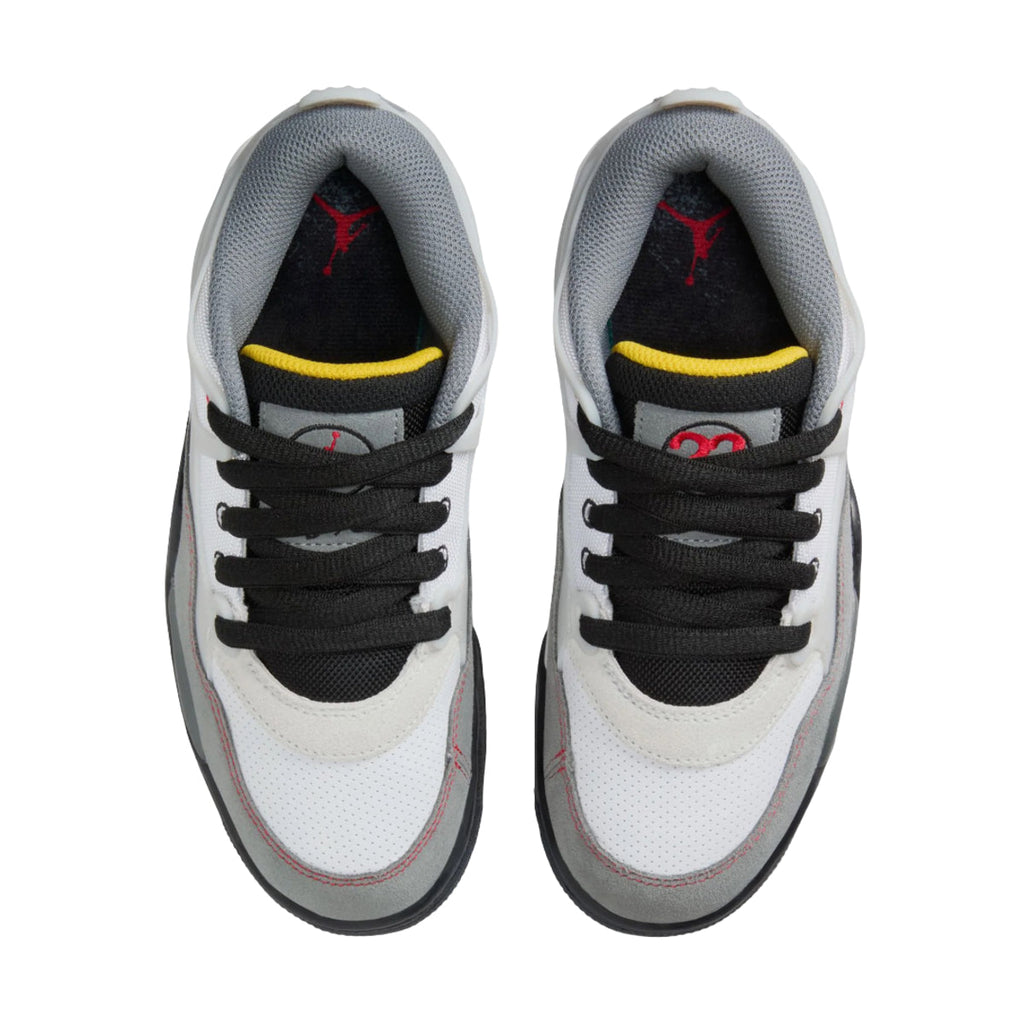 Jordan 4 RM Premium White Black Smoke Grey Fire Red (GS)