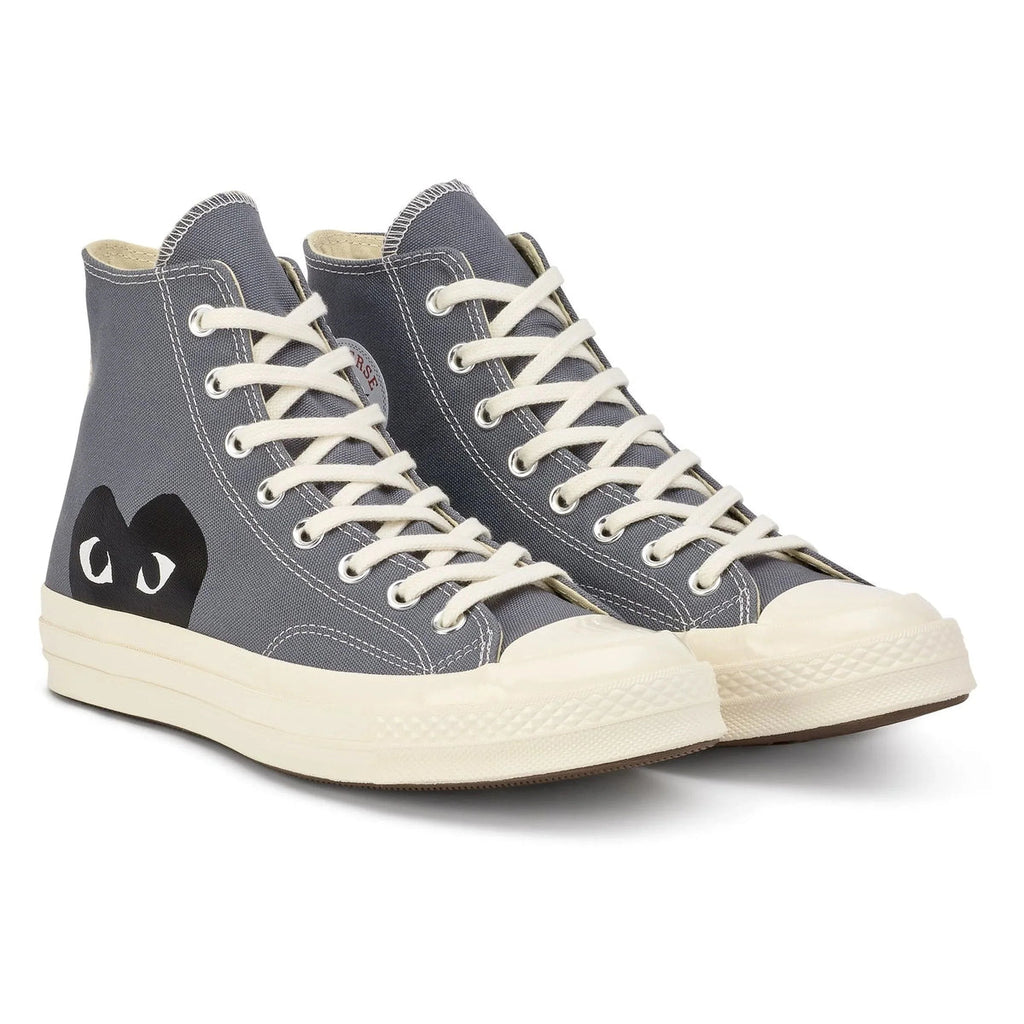 Converse Chuck Taylor 70 Black Heart High Top Grey