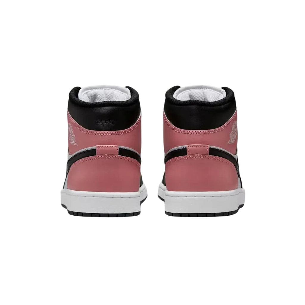 Jordan 1 Mid White Rust Pink Black