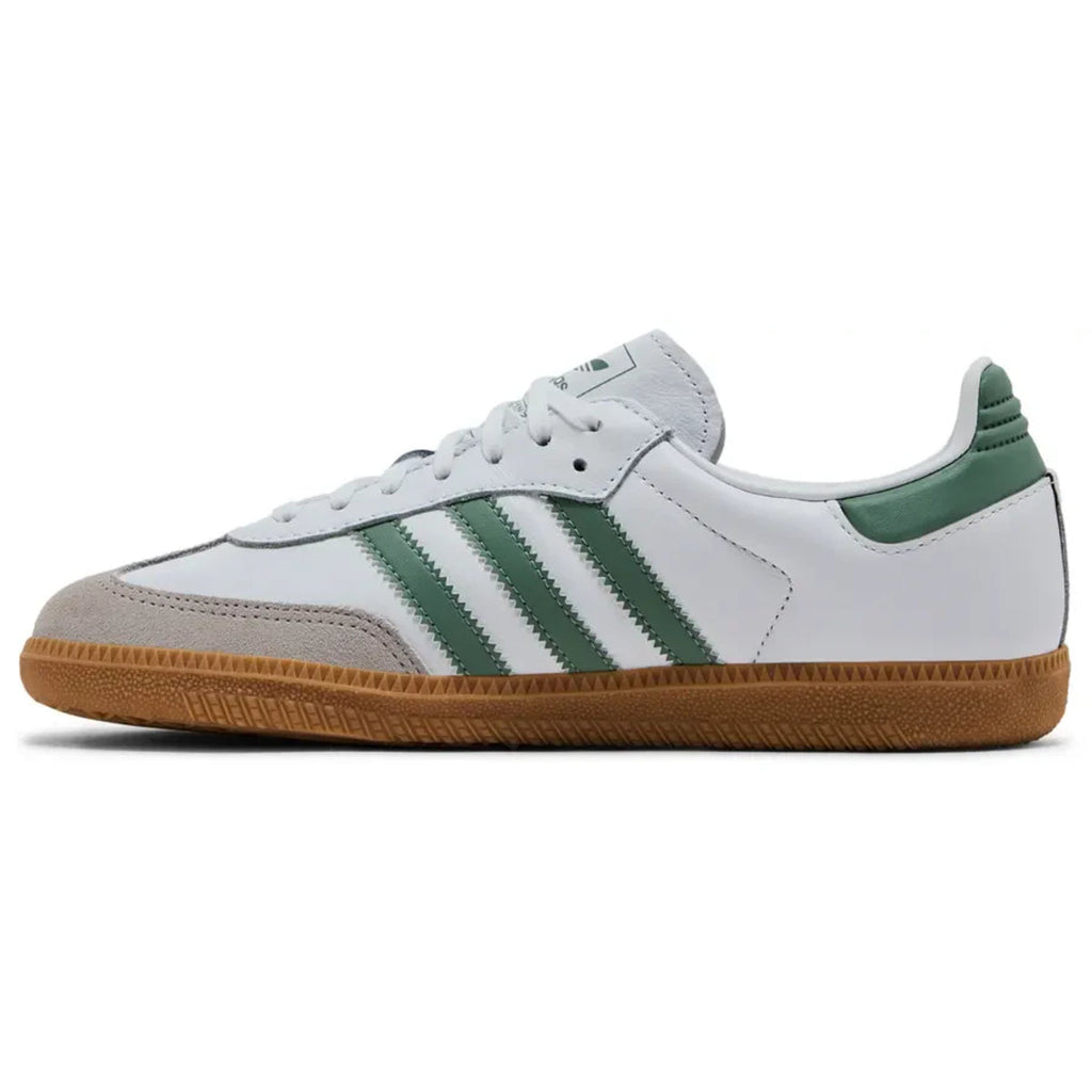 Adidas Samba OG Cloud White Silver Green (GS)