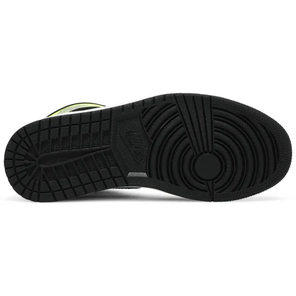 Jordan 1 Retro High White Black Volt University Gold