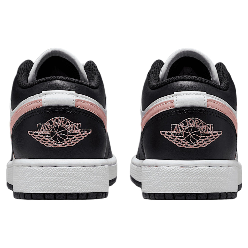 Jordan 1 Low White Black Rust Pink (GS)